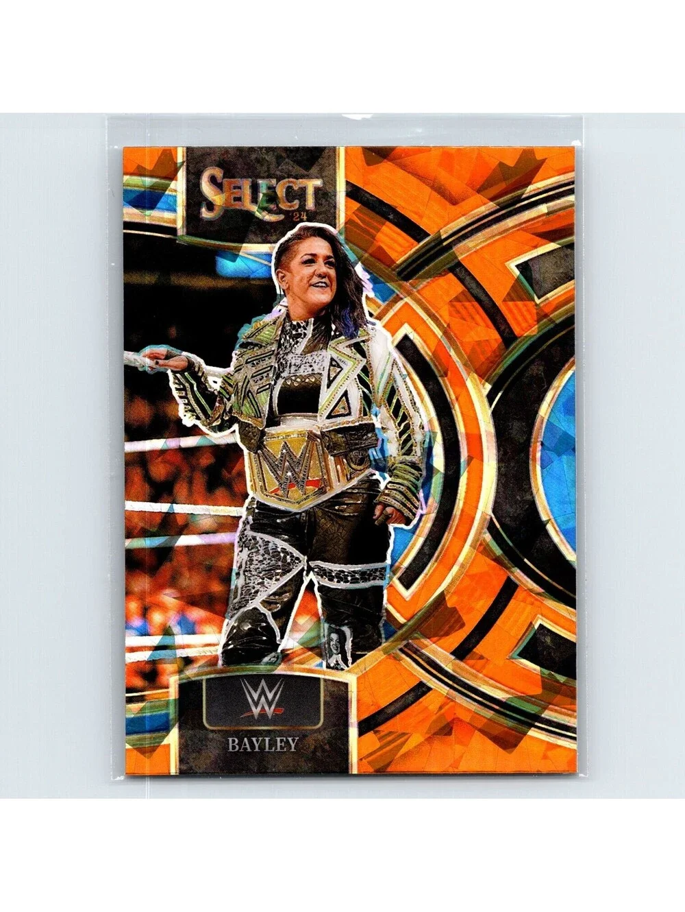2024 Panini Select WWE Bayley #181 Orange Ice